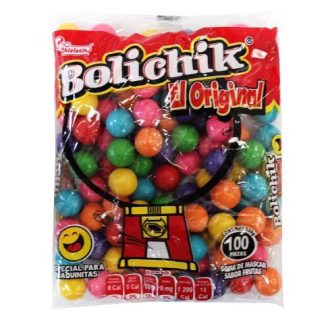 BOLICHIK CHICLE CONF BOLSA CON 100 PZ DE 3.6 GR