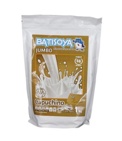 BOLSA BATISOYA JUMBO 1KG. CAPUCHINO 100% SOYA