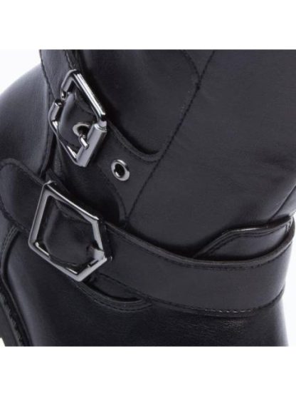 BOTA CON HEBILLAS TACON BAJO NEGRO TIERRA BENDITA - Image 6