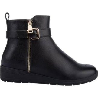 BOTA CONFORT DE PIEL NEGRO SCHATZ COMFORT FLEX