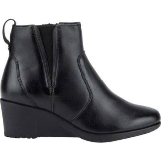 BOTA CONFORT PIEL DE BORREGO NEGRO CALZADO PAZSTOR