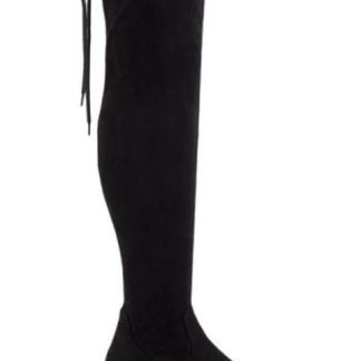 BOTA EXTRA LARGA ANTE STRETCH TACON PLACA NEGRO TIERRA BENDITA