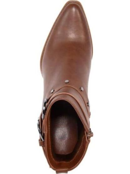 BOTA TEXANA TACON MEDIO HEBILLAS COGNAC TIERRA BENDITA - Image 3