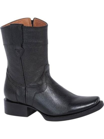 BOTA VAQUERA DE PIEL NEGRO REYPA BOOTS - Image 2