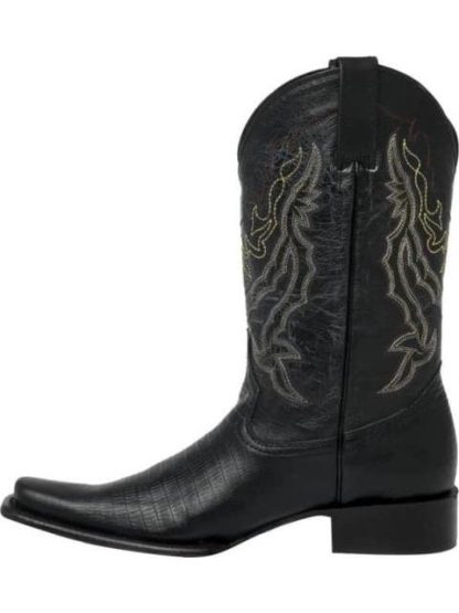 BOTA VAQUERA LISA NEGRO JC MCCOY - Image 5