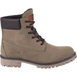 BOTIN CASUAL TIPO LEÑADOR AGUJETA VERDE OLIVO KEBO