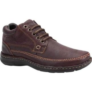 BOTIN CONFORT TEJIDO A MANO ROJO LADRILLO NEBEL WALK