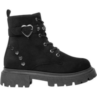 BOTIN HIKER CORAZONES NEGRO VIVIS SHOES KIDS