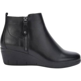 BOTIN TACON DE CUÑA NEGRO SCHATZ COMFORT FLEX