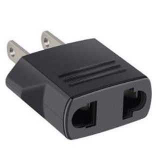 BROBOTIX ADAPTADOR DE ENCHUFE EUROPEO A AMERICANO ENTRADA 250V 10A NEGRO