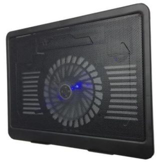 BROBOTIX BASE ENFRIADORA PARA LAPTOP 15 CON 1 VENTILADOR DE 320RPM NEGRO
