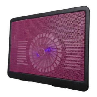 BROBOTIX BASE ENFRIADORA PARA LAPTOP 15 CON 1 VENTILADOR DE 320RPM NEGRO-ROJO