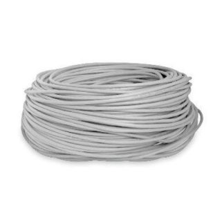 BROBOTIX BOBINA DE CABLE DE RED CAT6 UTP 305 METROS GRIS