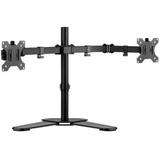 BROBOTIX BRAZO DE ESCRITORIO PARA 2 MONITORES 13-32 MAX 8KGS NEGRO