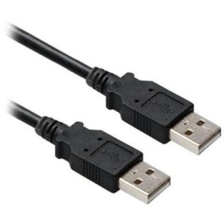 BROBOTIX CABLE USB A MACHO - USB A MACHO 3 METROS NEGRO