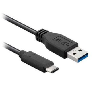BROBOTIX CABLE USB-A MACHO - USB-C MACHO 2 METROS NEGRO