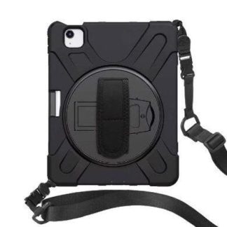 BROBOTIX FUNDA USO RUDO CON CORREA Y GIRO 360° PARA IPAD AIR 10.9 NEGRO