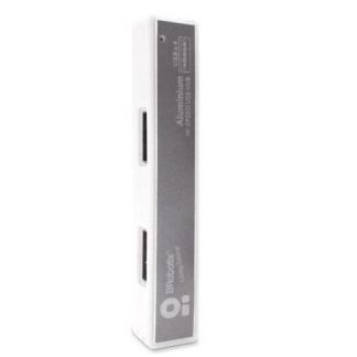 BROBOTIX HUB USB 2.0 - 4 PUERTOS USB 1.1-USB 2.0 480MBIT-S PLATA