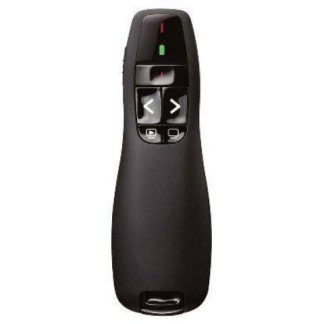 BROBOTIX PRESENTADOR Y APUNTADOR LASER INALAMBRICO USB NEGRO 497356