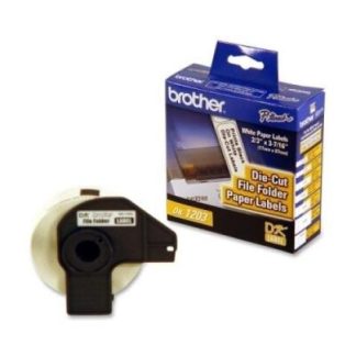 BROTHER DK-1203 ROLLO DE ETIQUETA DE 0.66 X 3.4 300 ETIQUETAS