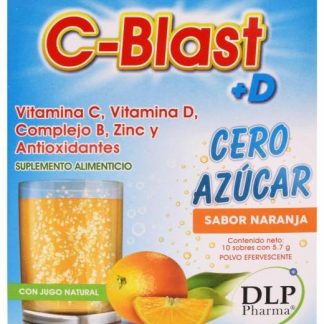C BLAST CERO AZUCAR NARANJA 10 SOB C BLAST +D