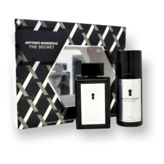 C SET ANTONIO B THE SECRET 100ML EDT DESODORANTE 150 ML