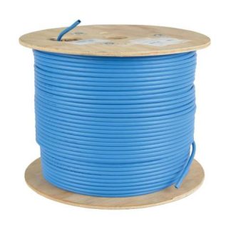 CABLE A GRANEL DE PVC CMR SIN BLINDAJE CAT6A AZUL 305M