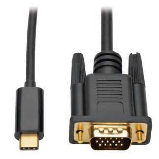 CABLE ADAPTADOR USB 3.1 USB-C VGA M-M THUNDERBOLT 3 1080P 0.91 M