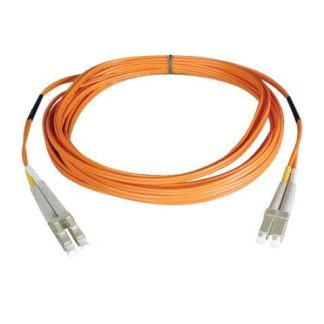 CABLE FIBRA OPTICA TRIPP LITE DUPLEX LC MACHO 62.5-125 20M NARANJA