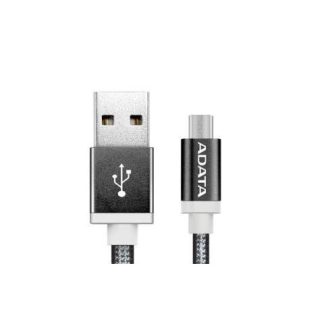 CABLE MICRO USB ADATA 1 M USB A MICROUSB B MACHO-MACHO NEGRO
