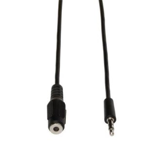 CABLE TRIPP LITE 3.5MM 7.62 METROS NEGRO P311-025