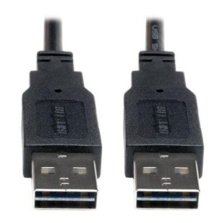 CABLE USB 2.0 ALTA VELOCIDAD UNIV REVERSIBLE M-M 3.05 M A¬10PIES+