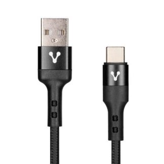 CABLE USB VORAGO CAB128 CABLE USB A TIPO C 3M CARGA RAPIDA 3.0A