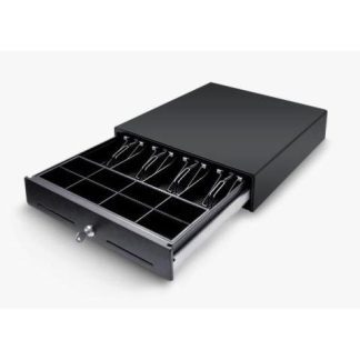 CAJON DE DINERO EC LINE EC5100IIBLACK NEGRO ACERO 8 4 LLAVE