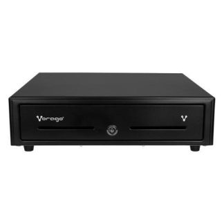 CAJON DE DINERO VORAGO CD-100 CON LLAVE 7KG NEGRO