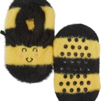 CALCETAS PELUCHE NIÑA 1 PAR UNITALLA NIÑA AMARILLO HELLODREAM