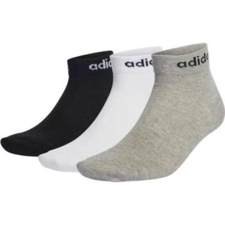 CALCETINES T LIN ANKLE 3P MULTICOLOR ADIDAS