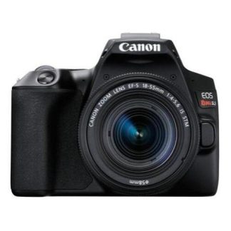 CAMARA REFLEX CANON EOS REBEL SL3 24.1MP + LENTE EF-S 18-55MM