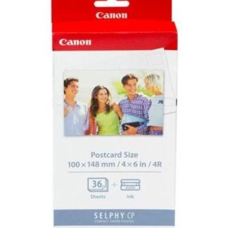 CANON KIT CARTUCHO Y PAPEL KP-36IP PARA 36 HOJAS DE 4X6