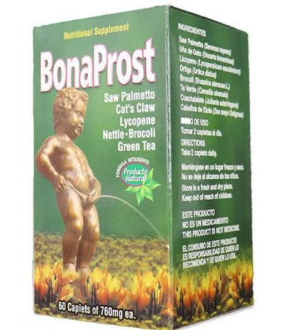 CAPLETAS BONAPROST C 60 SAW PALMETOUñA DE GATO LICOPENOORTIGA-BROCOL NATURES P.E.T.