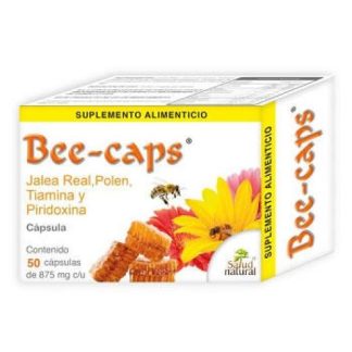 CAPS. BEE CAPS JALEA REALPOLENJALEA REALTIAMINA Y PIRIDOXINA ENER SALUD NATURAL
