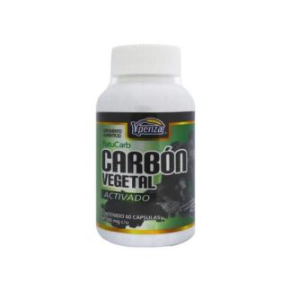CAPS. CARBON VEGETAL ACTIVADO C 60 500MG SOLO PARA DIABETICOS
