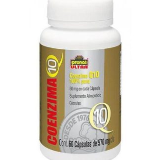 CAPS. COENZIMA Q 10 100% PURA C 60 DE 570 MG. PRONAT
