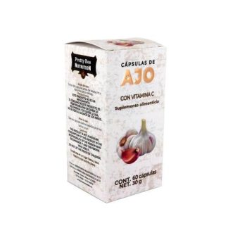 CAPS. DE AJO C 60 C VITAMINA C MIEL SALUD Y VIDA