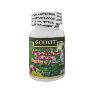 CAPS. DIENTE DE LEON CON EQUINACEA VITAMINA C Y ZINC C 60 GN+VIDA