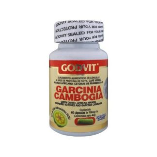CAPS. GARCINIA CAMBOGIA C 60 GREEN COFEE AFRICAN MANGO RASPBERRY GN+VIDA