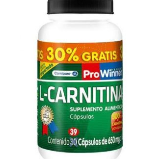 CAPS. L-CARNITINE C 30+50% GRATIS 600 MG PRONAT