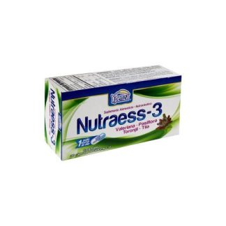 CAPS. NUTRAESS-3 C 30 500 MG VALERIANA PASIFLORA TORONJIL TILA SOLO PARA DIABETICOS