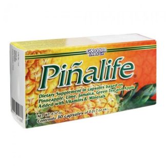 CAPS. PIÑALIFE C 30+ 50% EN PRODUCTO GRATIS BLISTER C PIñAJAMAICATE V GN+VIDA