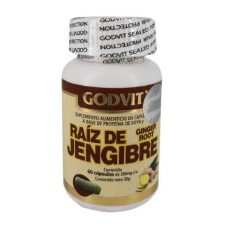 CAPS. RAIZ DE JENGIBRE C 60 GINGER ROOT GN+VIDA